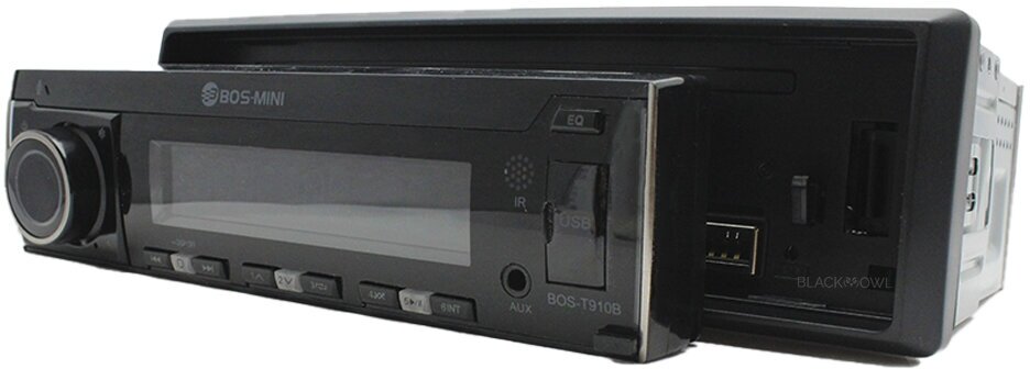 Автомагнитола BOS-MINI  со сьемной панелью (2) Арт. T910B Автомагнитола BOS-MINI  со сьемной панелью (2) Арт. T910B