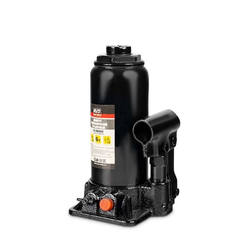 Домкрат гидравлический AVS HJ-B6000, 6т, 200-405мм. (4) Арт. A78415S Домкрат гидравлический AVS HJ-B6000, 6т, 200-405мм. (4) Арт. A78415S