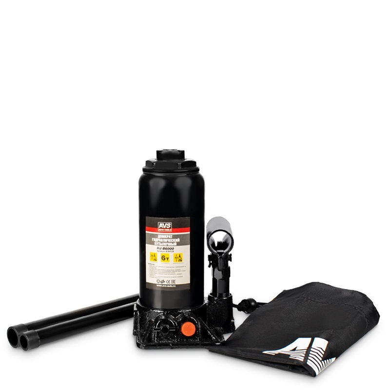 Домкрат гидравлический AVS HJ-B6000, 6т, 200-405мм. (5) Арт. A78415S Домкрат гидравлический AVS HJ-B6000, 6т, 200-405мм. (5) Арт. A78415S