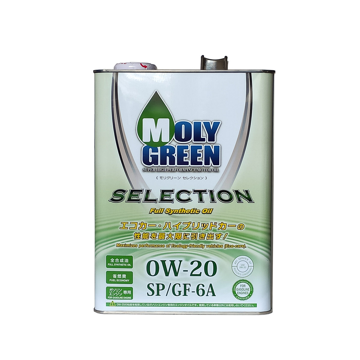 Масло MOLYGREEN SELECTION 0W-20 SP GF-6A синтетика 4л (1) Арт. 0470076-0 Масло MOLYGREEN SELECTION 0W-20 SP GF-6A синтетика 4л (1) Арт. 0470076-0